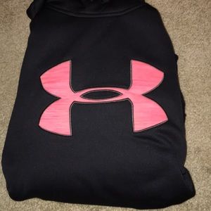Women’s black and coral sweatshirt